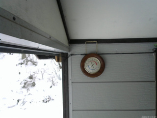 長野県菅平高原 ゆたか山荘 温度計 2026/01/05 14:00