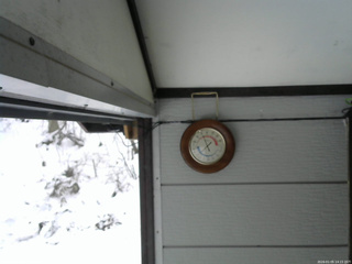 長野県菅平高原 ゆたか山荘 温度計 2026/01/05 14:15