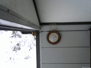 長野県菅平高原 ゆたか山荘 温度計 2026/01/05 15:15