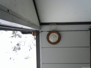 長野県菅平高原 ゆたか山荘 温度計 2026/01/05 15:30