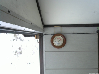 長野県菅平高原 ゆたか山荘 温度計 2026/01/05 15:45