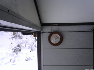 長野県菅平高原 ゆたか山荘 温度計 2026/01/05 16:00