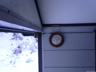 長野県菅平高原 ゆたか山荘 温度計 2026/01/05 16:30