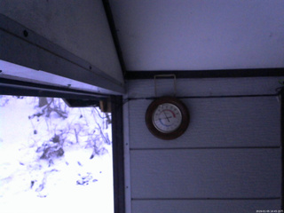 長野県菅平高原 ゆたか山荘 温度計 2026/01/05 16:45