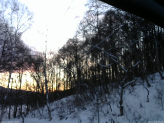 長野県菅平高原 ゆたか山荘 東側上空 2026/01/05 07:00