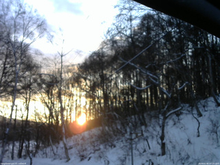 長野県菅平高原 ゆたか山荘 東側上空 2026/01/05 07:15