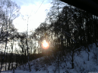 長野県菅平高原 ゆたか山荘 東側上空 2026/01/05 07:45
