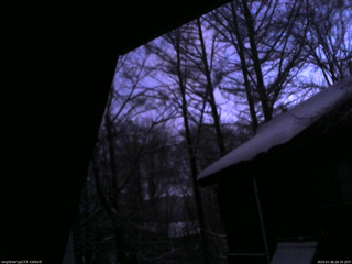 長野県菅平高原 ゆたか山荘 北側 2026/01/06 06:30