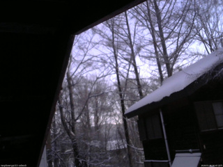 長野県菅平高原 ゆたか山荘 北側 2026/01/06 06:45