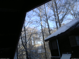 長野県菅平高原 ゆたか山荘 北側 2026/01/06 07:45