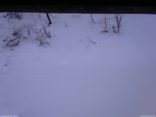 長野県菅平高原 ゆたか山荘 南側 2026/01/06 07:15