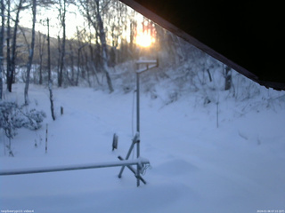 長野県菅平高原 ゆたか山荘 東側(坂下) 2026/01/06 07:15