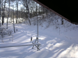 長野県菅平高原 ゆたか山荘 東側(坂下) 2026/01/06 10:00