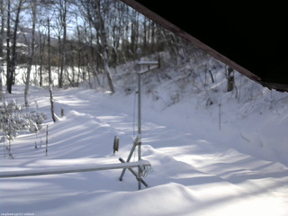 長野県菅平高原 ゆたか山荘 東側(坂下) 2026/01/06 11:15