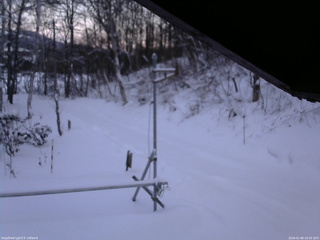 長野県菅平高原 ゆたか山荘 東側(坂下) 2026/01/06 16:45