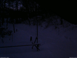 長野県菅平高原 ゆたか山荘 東側(坂下) 2026/01/06 17:15