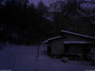 長野県菅平高原 ゆたか山荘 西側(坂上) 2026/01/06 06:30