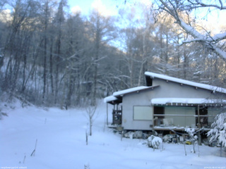 長野県菅平高原 ゆたか山荘 西側(坂上) 2026/01/06 07:45