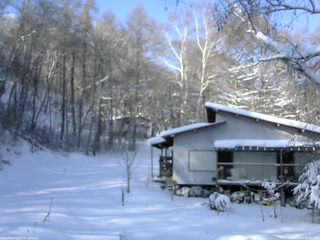 長野県菅平高原 ゆたか山荘 西側(坂上) 2026/01/06 09:45