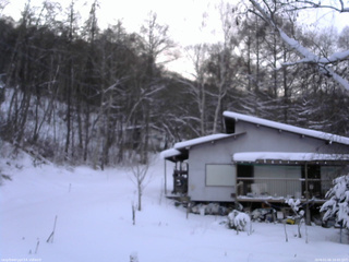 長野県菅平高原 ゆたか山荘 西側(坂上) 2026/01/06 16:45