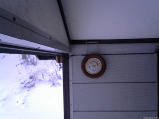 長野県菅平高原 ゆたか山荘 温度計 2026/01/06 06:45