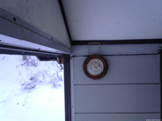 長野県菅平高原 ゆたか山荘 温度計 2026/01/06 07:00