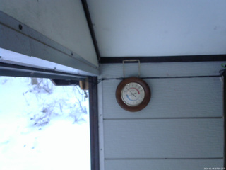 長野県菅平高原 ゆたか山荘 温度計 2026/01/06 07:30