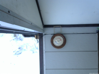 長野県菅平高原 ゆたか山荘 温度計 2026/01/06 07:45