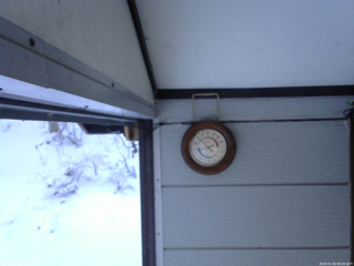 長野県菅平高原 ゆたか山荘 温度計 2026/01/06 08:00