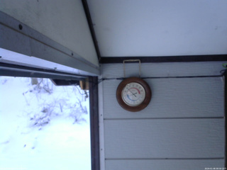 長野県菅平高原 ゆたか山荘 温度計 2026/01/06 08:30