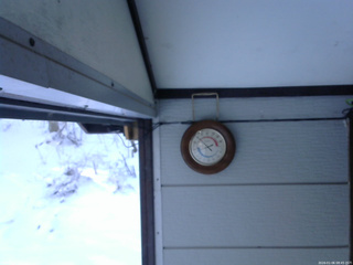 長野県菅平高原 ゆたか山荘 温度計 2026/01/06 08:45