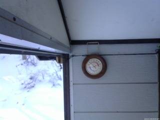 長野県菅平高原 ゆたか山荘 温度計 2026/01/06 09:00