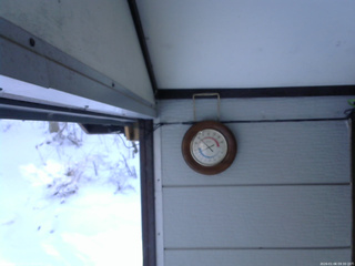 長野県菅平高原 ゆたか山荘 温度計 2026/01/06 09:30