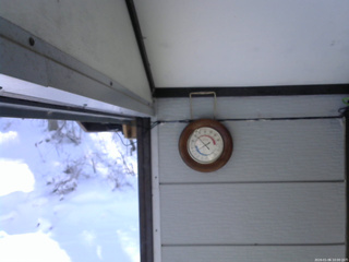 長野県菅平高原 ゆたか山荘 温度計 2026/01/06 10:00