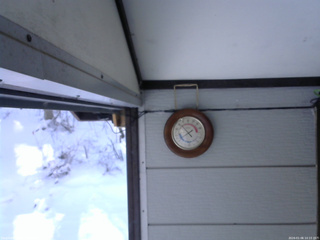 長野県菅平高原 ゆたか山荘 温度計 2026/01/06 10:15