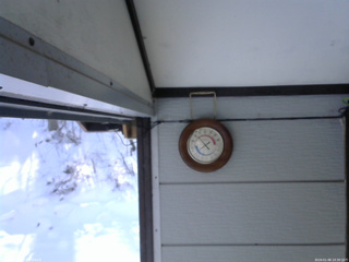 長野県菅平高原 ゆたか山荘 温度計 2026/01/06 10:30