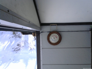 長野県菅平高原 ゆたか山荘 温度計 2026/01/06 11:00