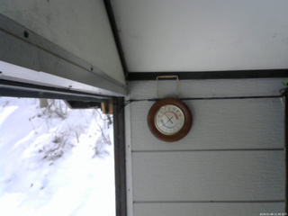 長野県菅平高原 ゆたか山荘 温度計 2026/01/06 11:30