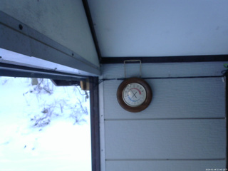 長野県菅平高原 ゆたか山荘 温度計 2026/01/06 13:45