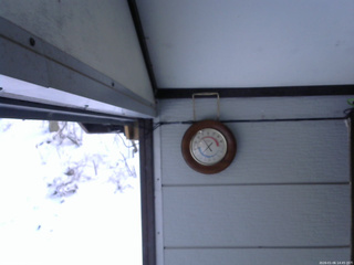 長野県菅平高原 ゆたか山荘 温度計 2026/01/06 14:45