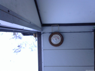 長野県菅平高原 ゆたか山荘 温度計 2026/01/06 15:45