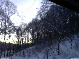 長野県菅平高原 ゆたか山荘 東側上空 2026/01/06 06:45