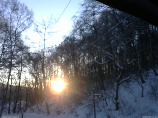 長野県菅平高原 ゆたか山荘 東側上空 2026/01/06 07:15