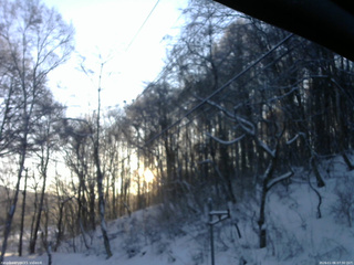 長野県菅平高原 ゆたか山荘 東側上空 2026/01/06 07:30