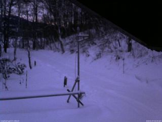 長野県菅平高原 ゆたか山荘 東側(坂下) 2026/01/07 06:30