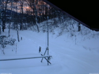 長野県菅平高原 ゆたか山荘 東側(坂下) 2026/01/07 06:45