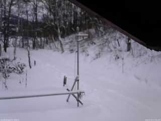 長野県菅平高原 ゆたか山荘 東側(坂下) 2026/01/07 07:45