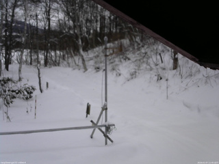 長野県菅平高原 ゆたか山荘 東側(坂下) 2026/01/07 11:45