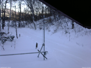 長野県菅平高原 ゆたか山荘 東側(坂下) 2026/01/07 15:45