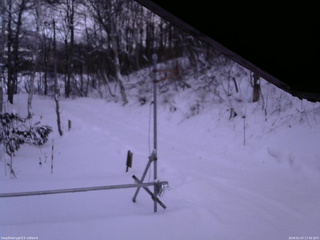 長野県菅平高原 ゆたか山荘 東側(坂下) 2026/01/07 17:00